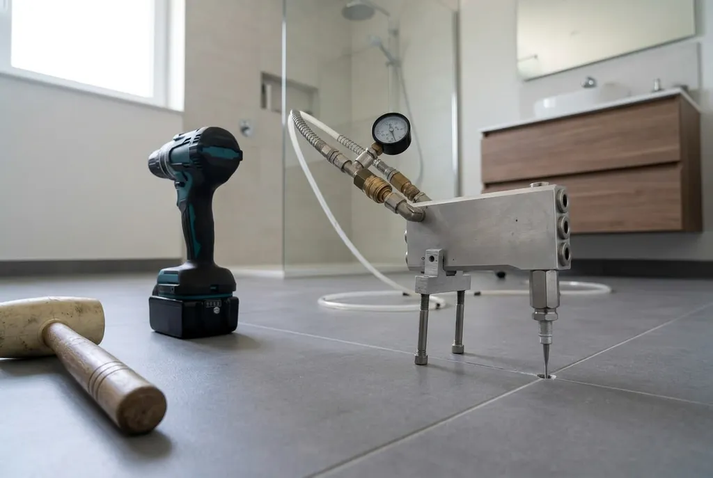 Kitbedrijf Heerhugowaard – holle tegels injecteren