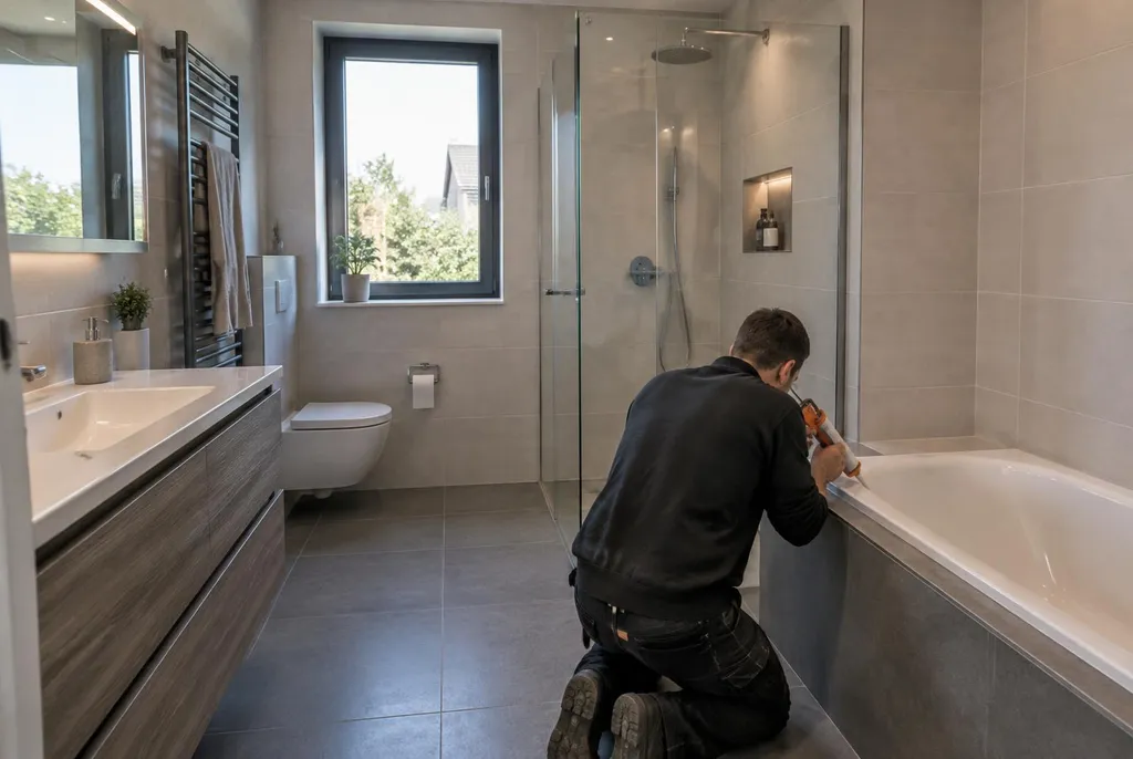 Kitbedrijf Heerhugowaard – badkamer kit vervangen bij de douche